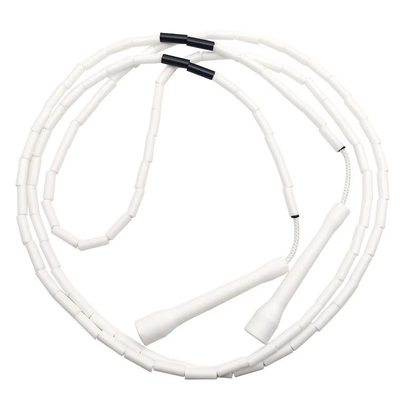 Same Quality as ELEVATE FREESTYLE RHEA Hard Bead Beaded Fitness Freestyle Skipping Jump Rope 1 Inch Straight Beads