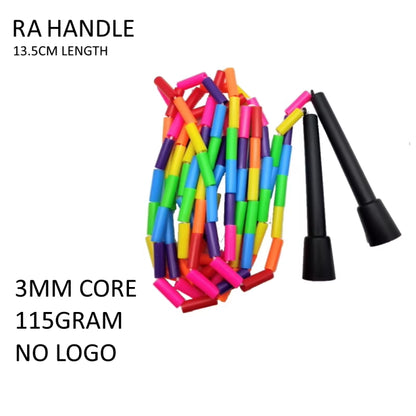 Same Quality as ELEVATE FREESTYLE RHEA Hard Bead Beaded Fitness Freestyle Skipping Jump Rope 1 Inch Straight Beads
